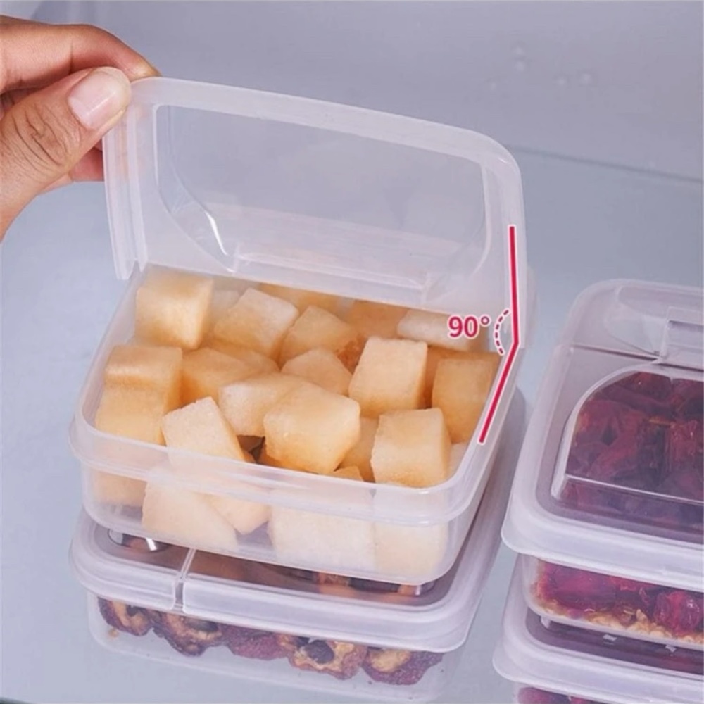 💎$3💎 Stackable Clear Storage Box with Lid Snap - Picture 7 of 8